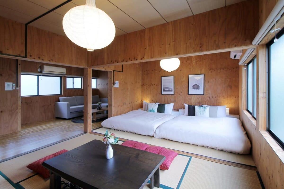 Nishikaniya - Large Apartment 10Mins Walk From Hiroshima Station Buitenkant foto
