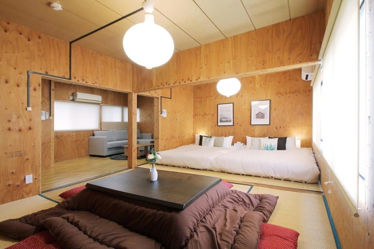 Nishikaniya - Large Apartment 10Mins Walk From Hiroshima Station Buitenkant foto